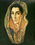 El Greco a lady Spain oil painting artist